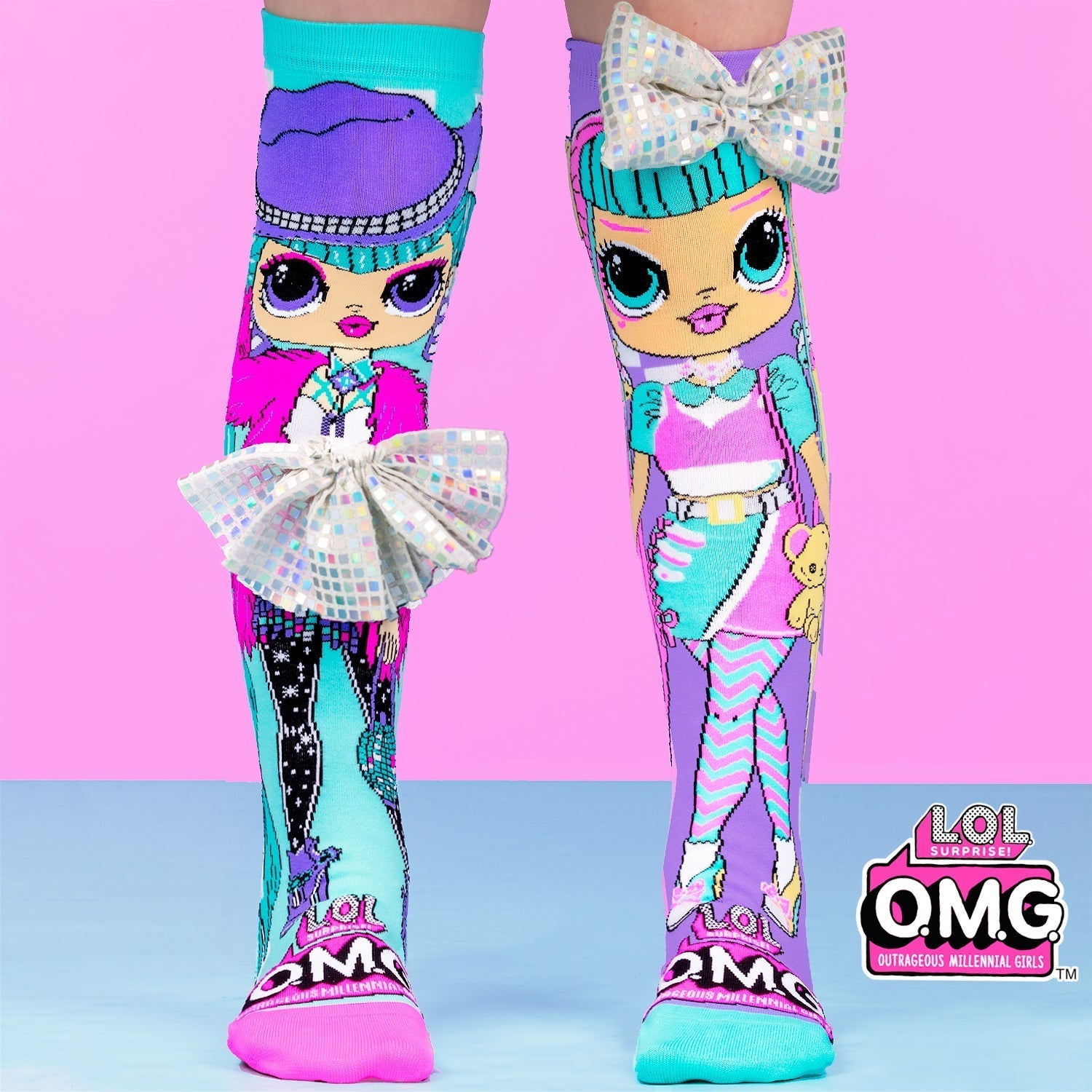 L.O.L O.M.G Disko Şeker Çorap