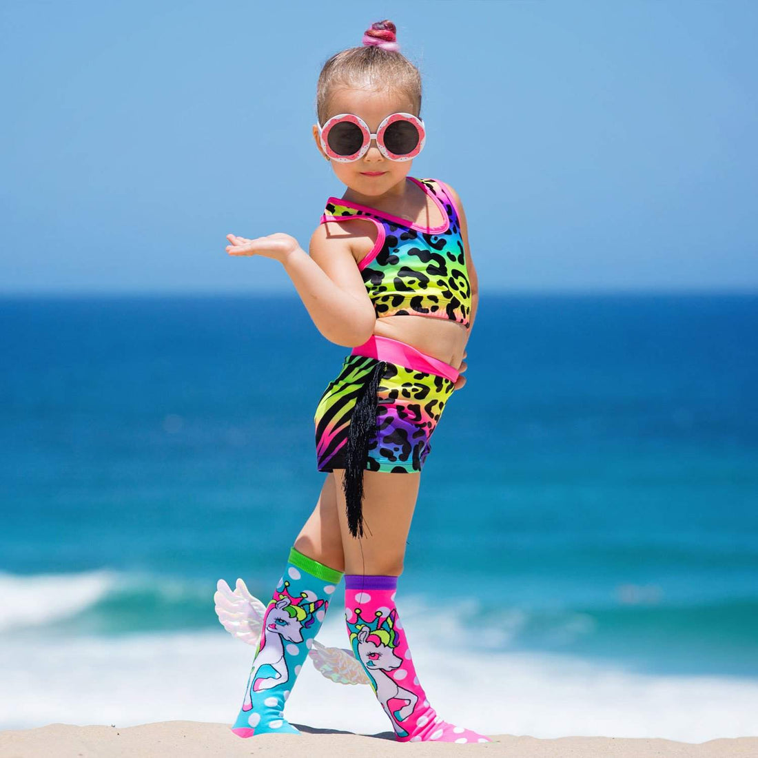 Kanatlı Unicorn Çorap